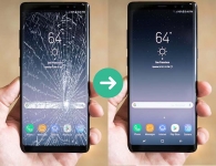 Ép kính điện thoại Samsung